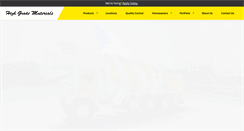 Desktop Screenshot of highgradematerials.com